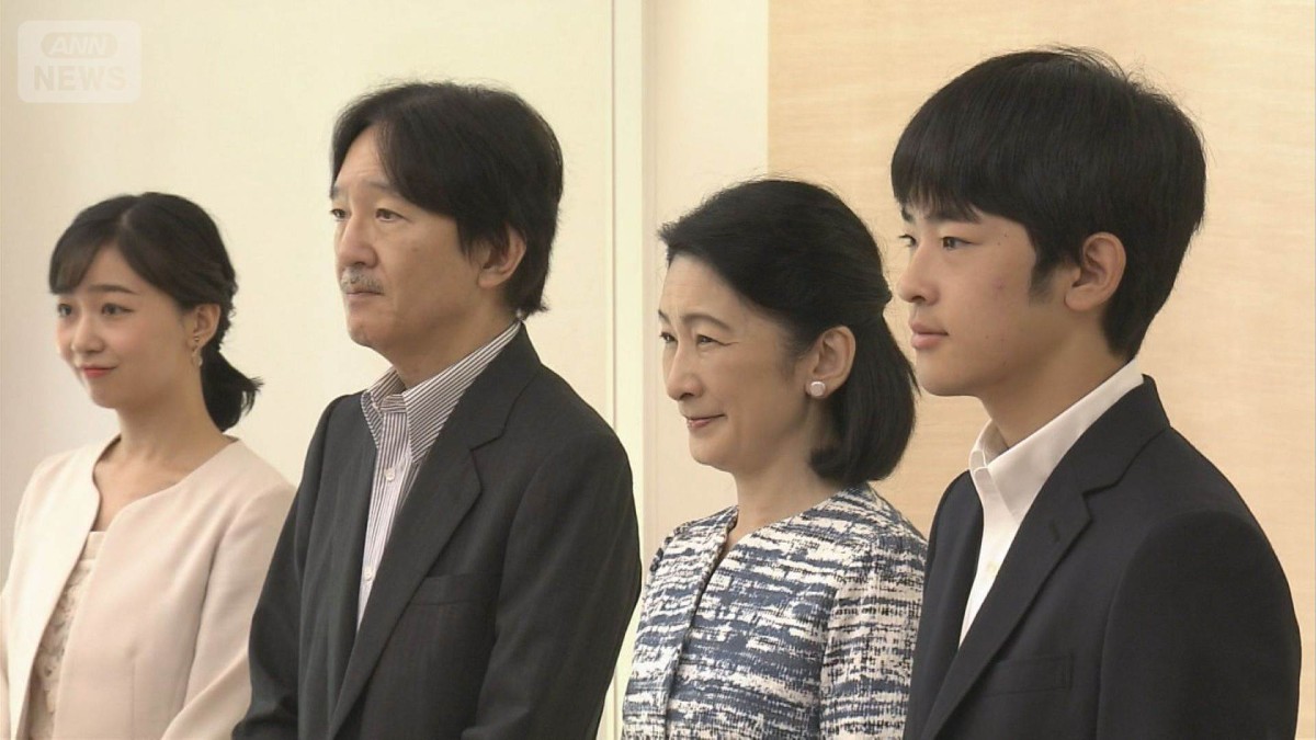 秋篠宮ご一家が「豆記者」と懇談　沖縄の小中学生35人　佳子さまは初面会