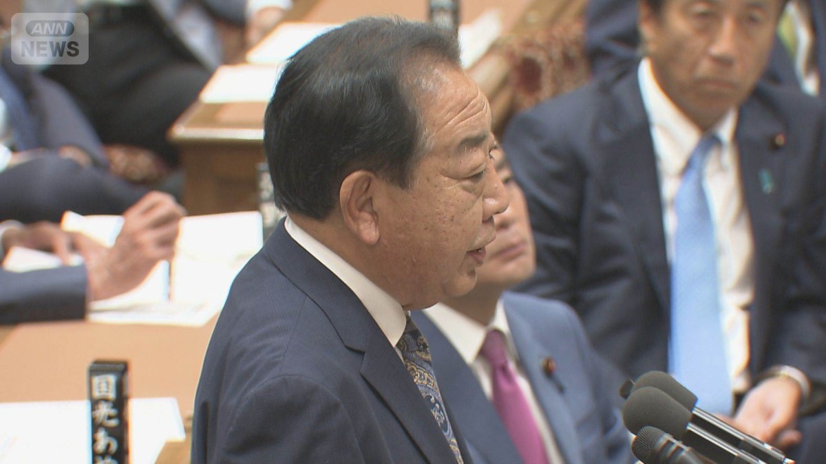 立憲・野田代表　企業・団体献金規制で会談呼びかけ　石破総理は応じる考え