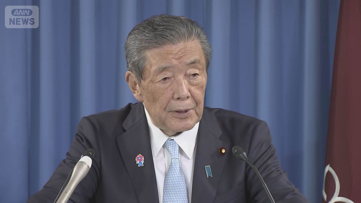 自民・森山幹事長が終戦の日を前に靖国参拝
