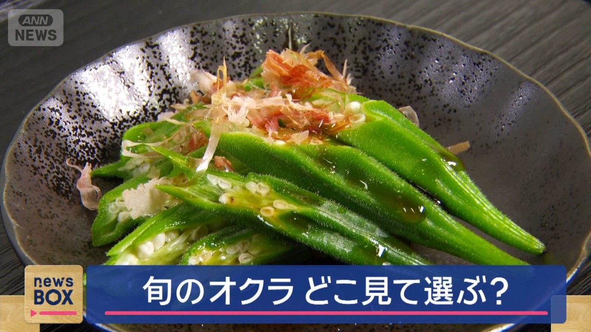 今が旬！オクラの選び方　見るべきは…ヘタ？毛？形？