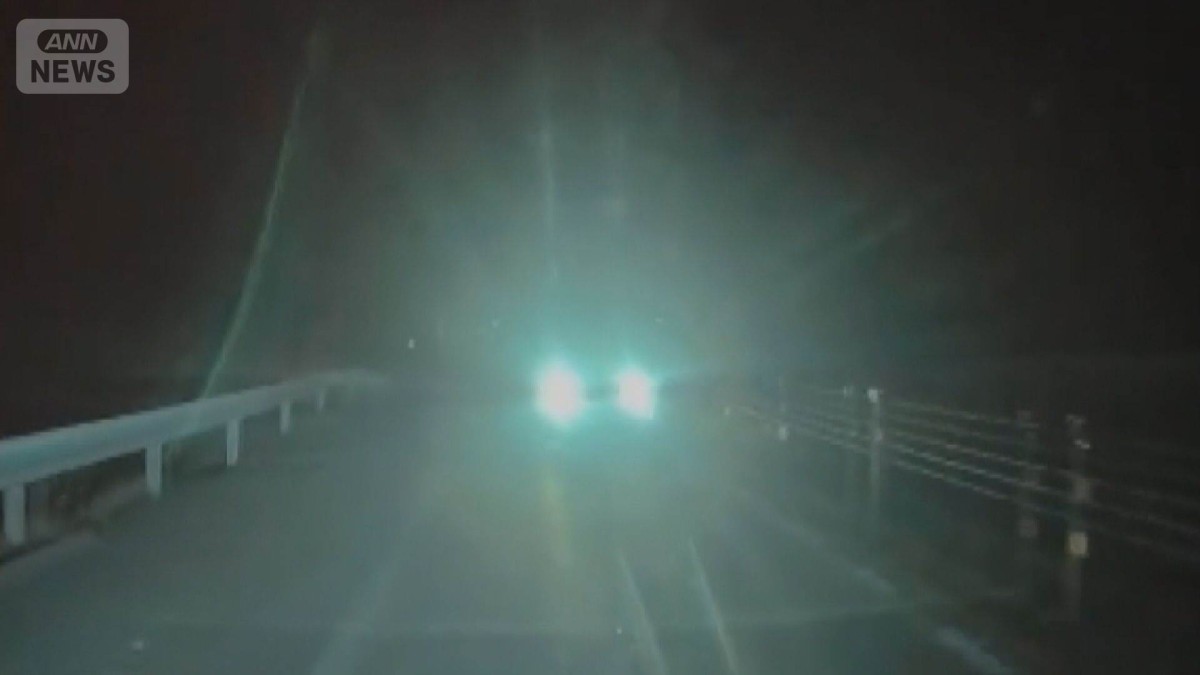 高速道路“急接近する光”“なんとか避けた”その後に…