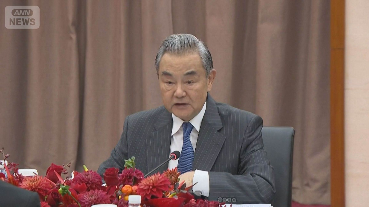 中国外相 終戦80年にコメント「日本の一部の勢力はいまだに侵略を美化している」