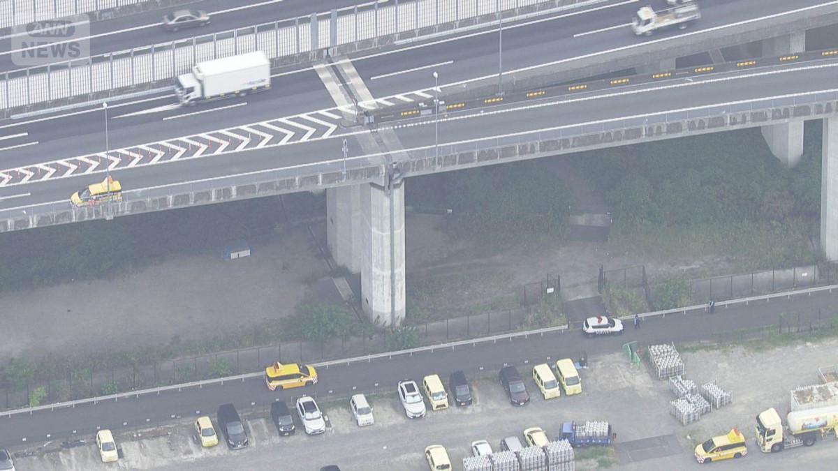 高速道路の高架橋から落下　19歳男性　意識不明の重体で搬送