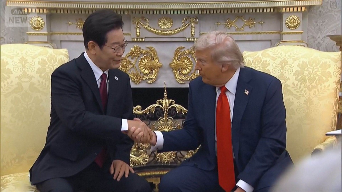 会談「無事終えた」韓国メディア　李在明大統領が「トランプ氏のかゆい所を掻く話術」