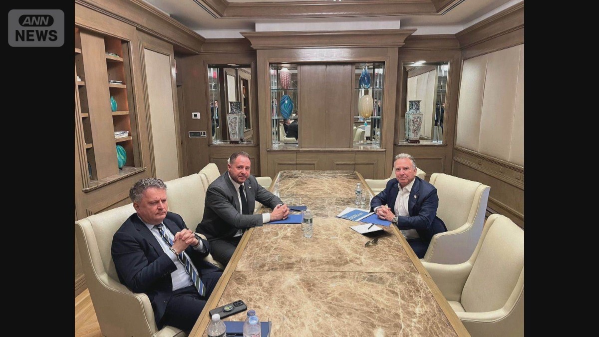 ウクライナ高官が米国の中東担当特使と会談　ロシアとウクライナ首脳会談実現に向けて