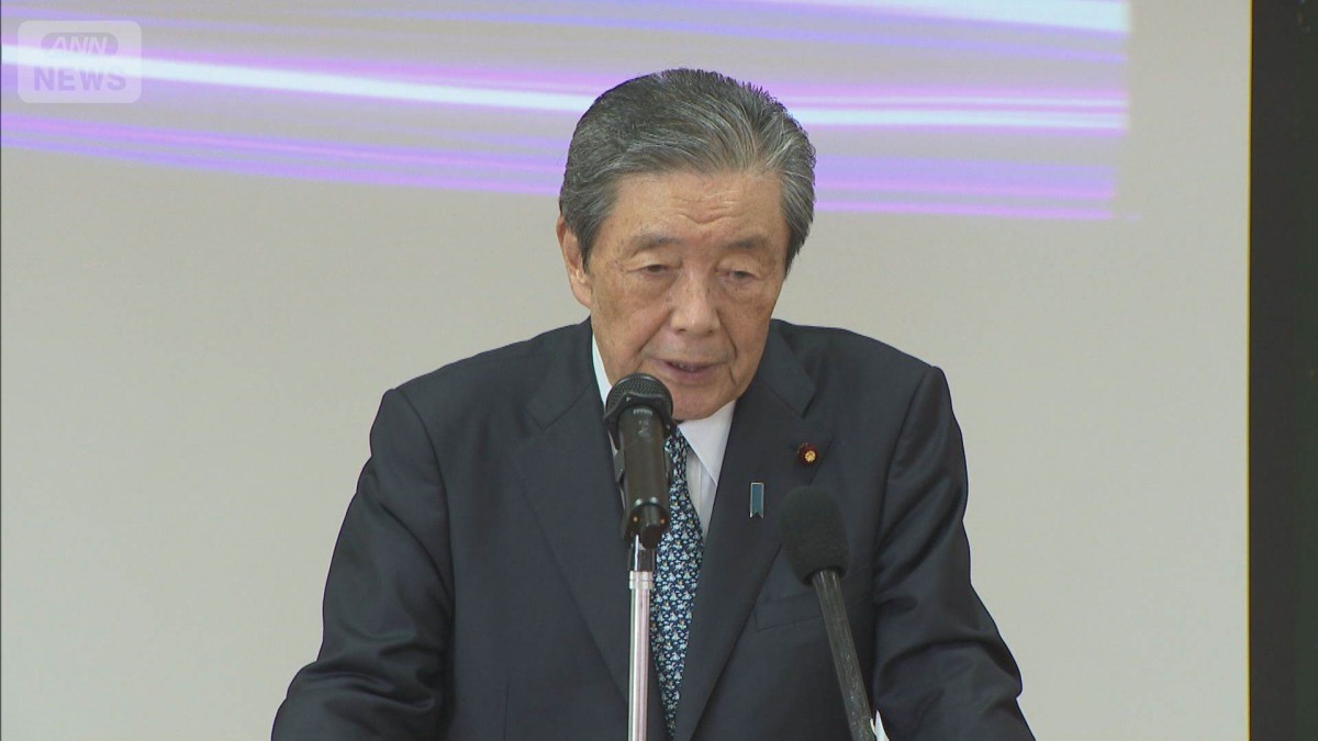 自民・森山幹事長「国内で政争あってはならない」 与野党協議の必要性を強調