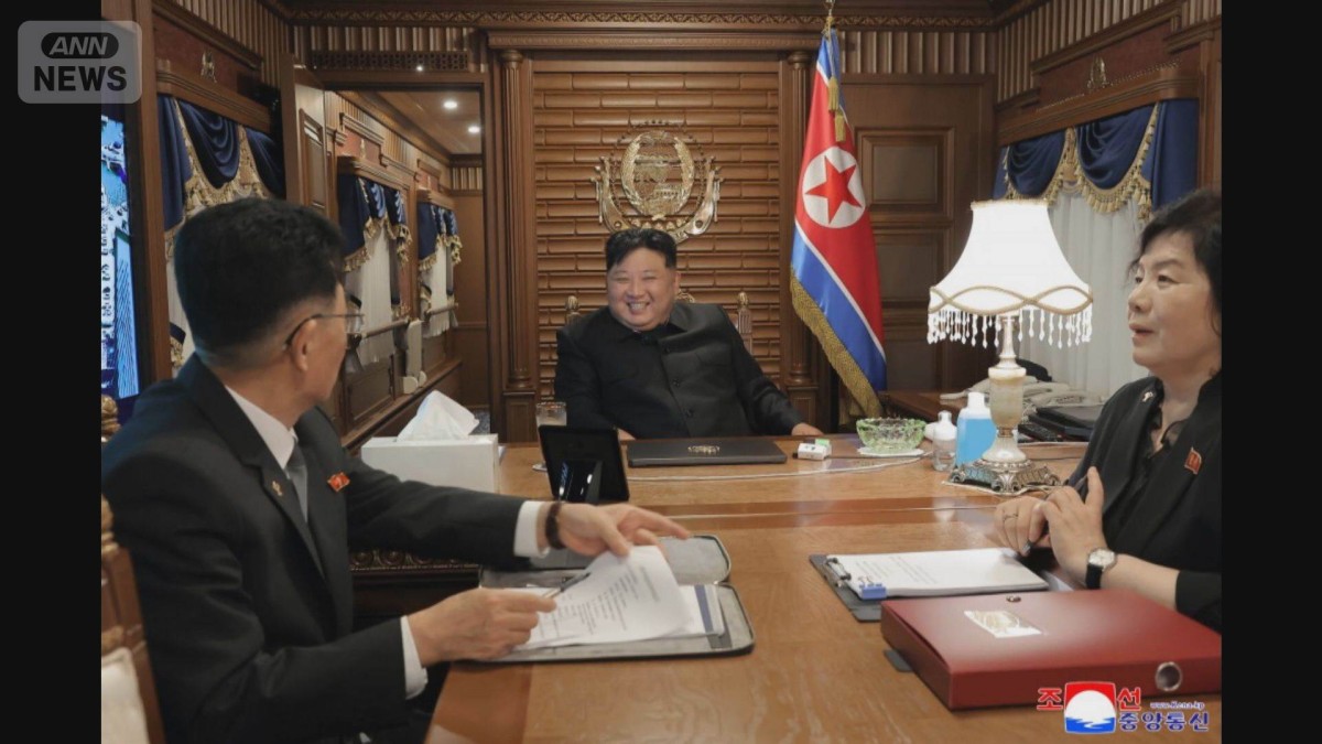 北朝鮮・金正恩総書記 専用列車で平壌を出発 3日に中国の軍事パレードに出席へ