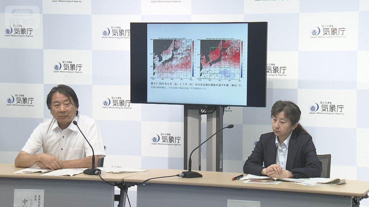 2025年夏は「明らかに異常気象」　梅雨明けの記録的速さなど影響　有識者検討会
