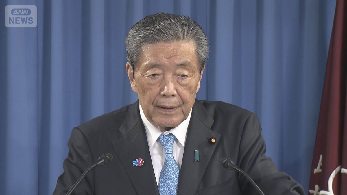 自民・森山幹事長「総裁を支え切れず申し訳ない」