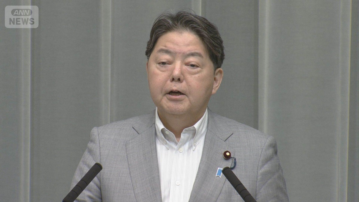 林官房長官「大変無念な思い」　石破総理の辞任表明受け