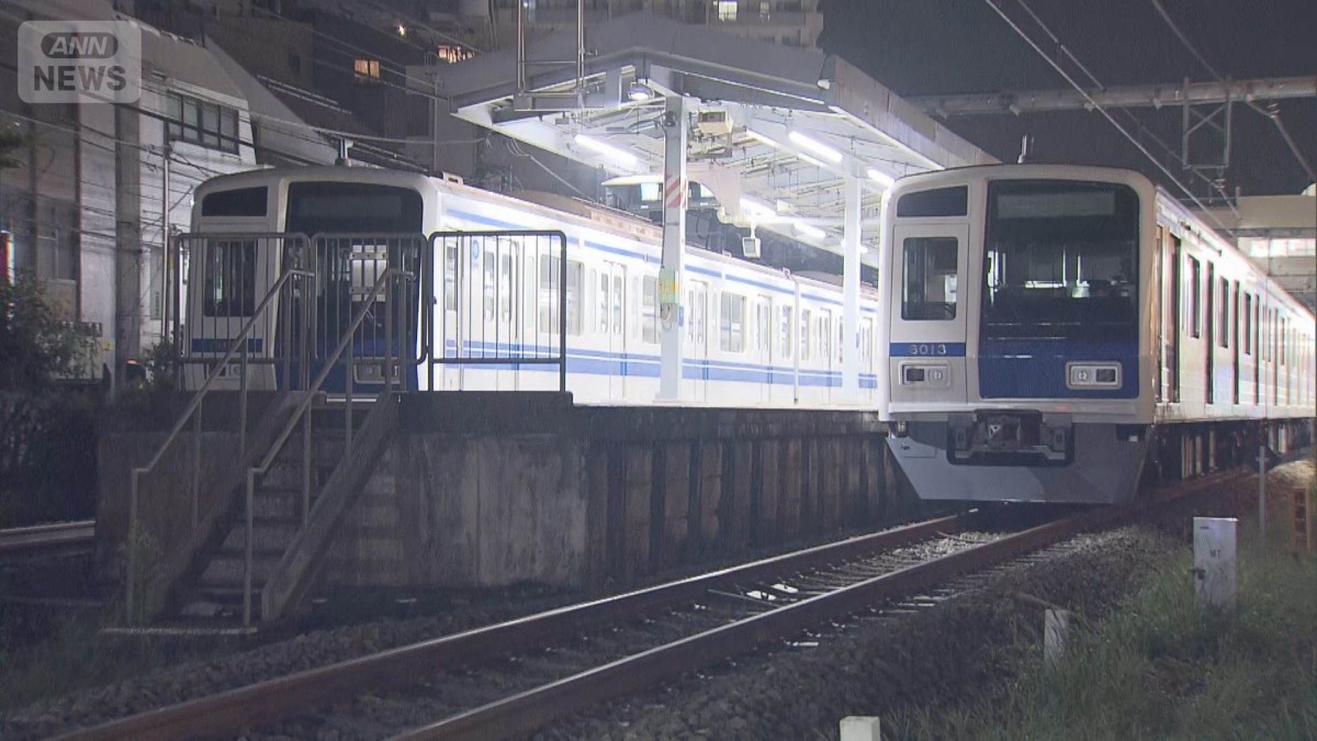 西武池袋線、架線故障　午後10時半すぎに運転再開