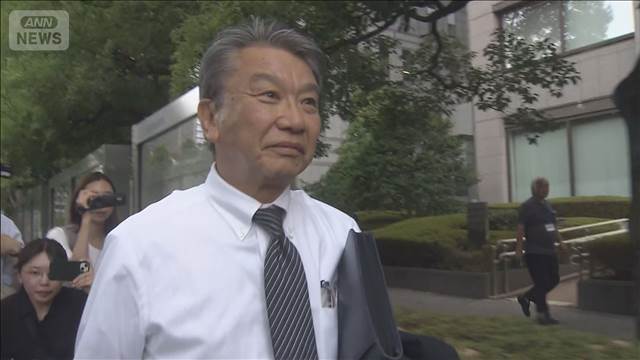 【速報】“裏金事件”　元参議院議員・大野泰正被告が初公判で無罪主張