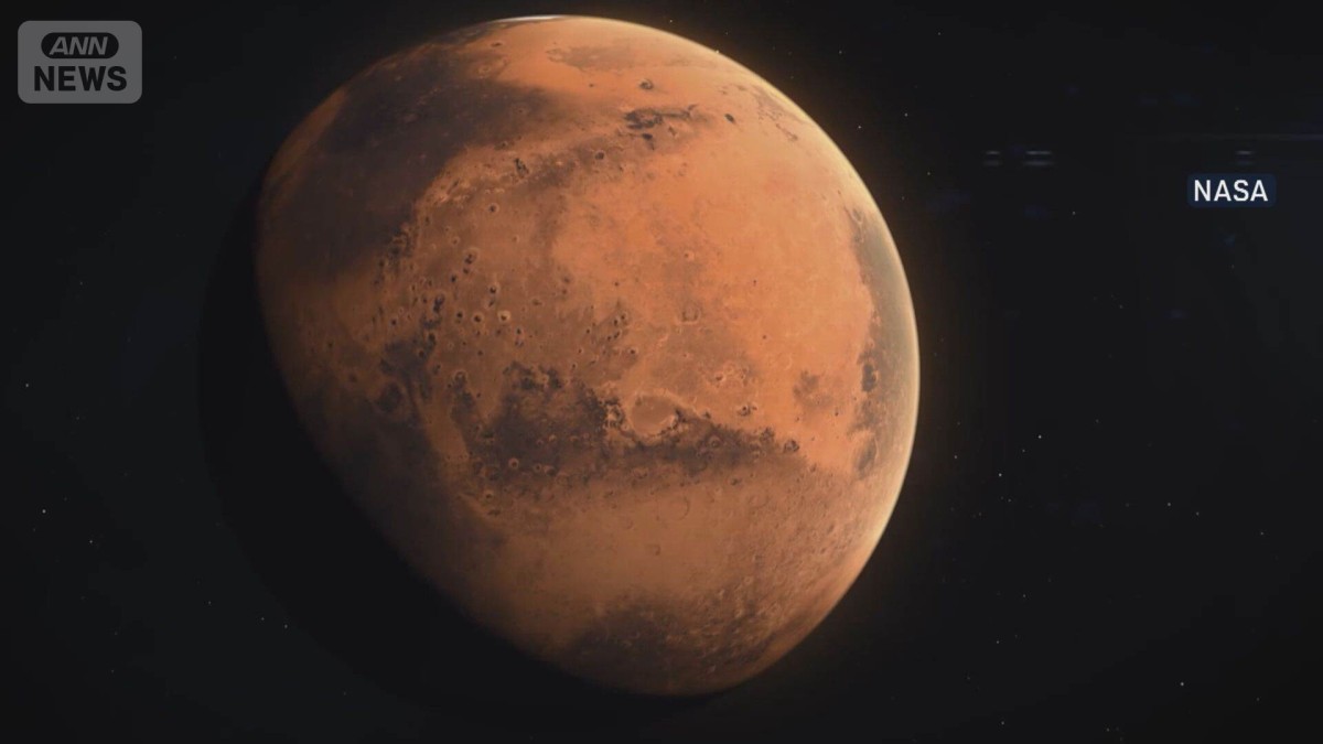 火星に古代生命の痕跡か NASAが岩石から発見