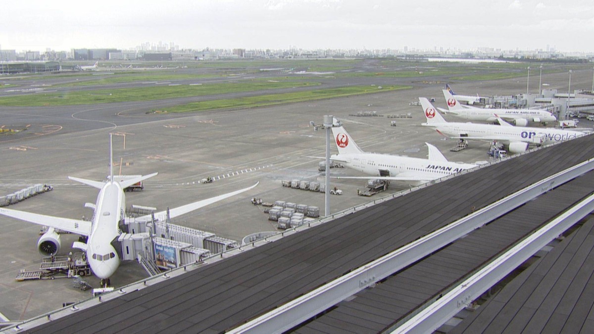 雷雲による欠航は12日にも 東京の記録的大雨でJAL・ANA共に欠便多数