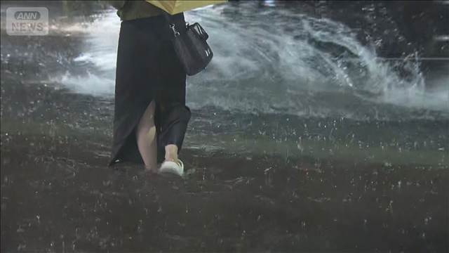 四日市市一部に一時避難指示　観測史上最大の雨量を記録