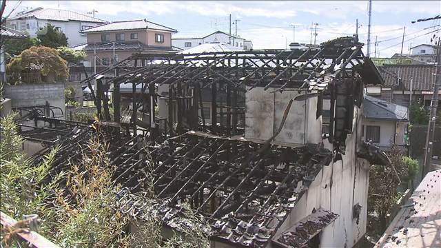 宮城　未明の火事で住宅全焼　2人死亡　住人と連絡とれず