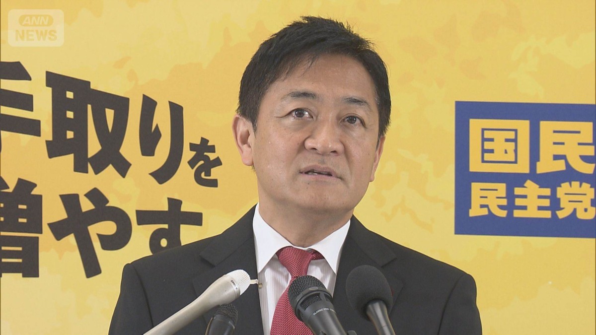 国民玉木代表 総理大臣指名選挙で立憲との連携に慎重姿勢