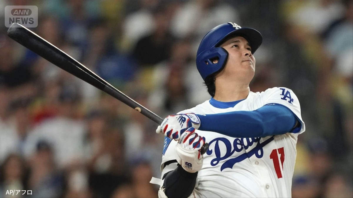 【速報】大谷 2年連続50HR 史上6人目の快挙達成　13回目の“二刀流”で