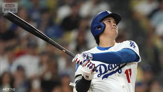 【速報】大谷 2年連続50HR 史上6人目の快挙達成　13回目の“二刀流”で 2025年09月17日(水)
