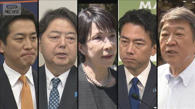 自民総裁選 告示まであと5日　23日に候補者共同会見と討論会