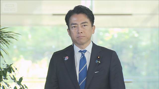 小泉大臣　総理に出馬意向を伝達　20日に出馬会見へ　自民総裁選