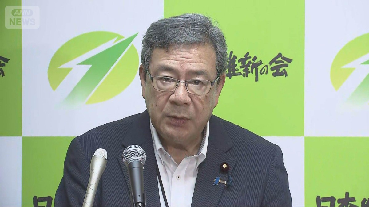 維新　離党届提出した3人の除名処分を決定　中司幹事長「議員辞職も求めていく」