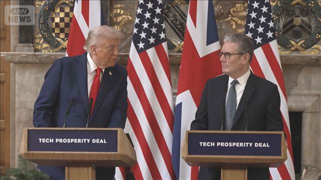 米トランプ大統領　英のパレスチナ国家承認同意せず 2025年09月19日(金)