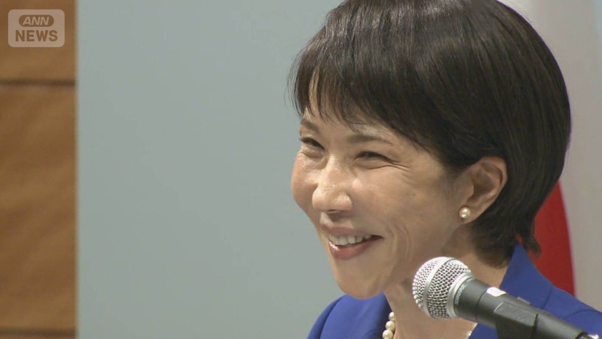 高市早苗氏が政策発表　野党を意識「連立政権考えたい」 小泉大臣の公約原案も判明