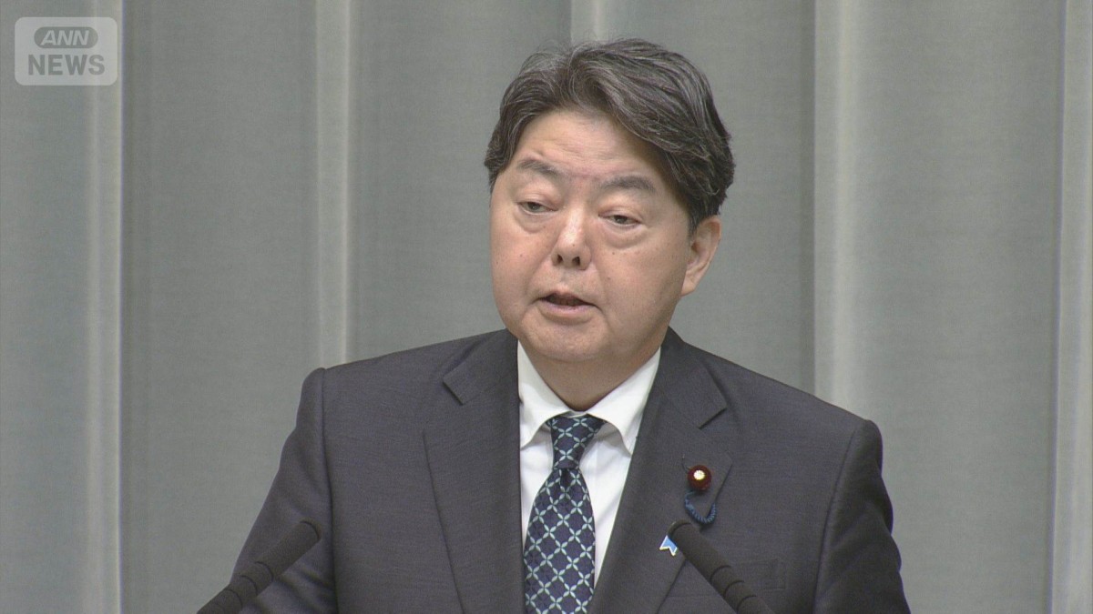 「いつ承認するかの問題だ」　林官房長官　将来的なパレスチナの国会承認に意欲　