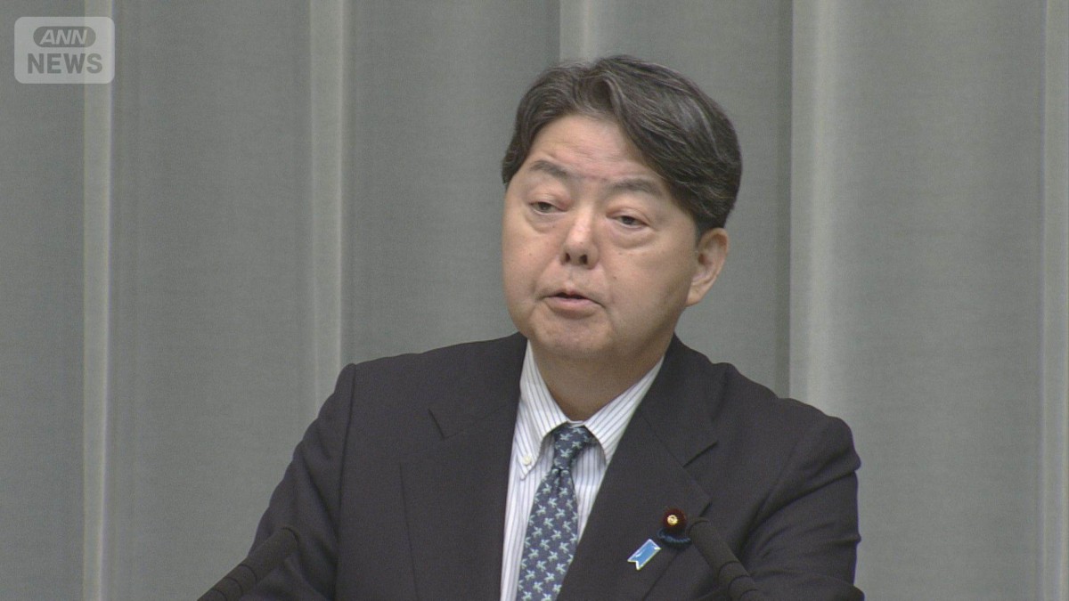 中国調査船が日本のEEZ内で調査か 林長官「即時中止するよう抗議」