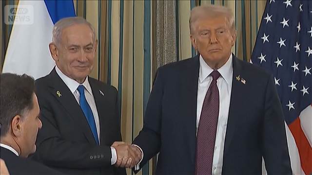 ガザの戦闘終結で新たな計画を提示　トランプ大統領「中東に恒久的な平和をもたらす」
