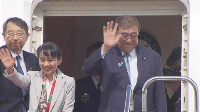石破総理 韓国・釜山へ向け出発　「シャトル外交」定着めざし日韓首脳会談へ