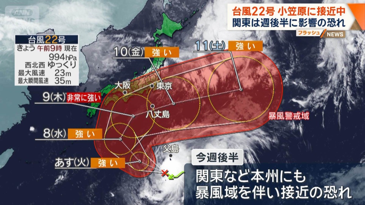 関東 台風 の 影響