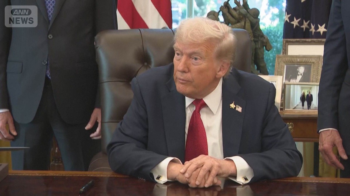 中・大型トラックに追加関税25％　11月1日からとトランプ大統領が表明