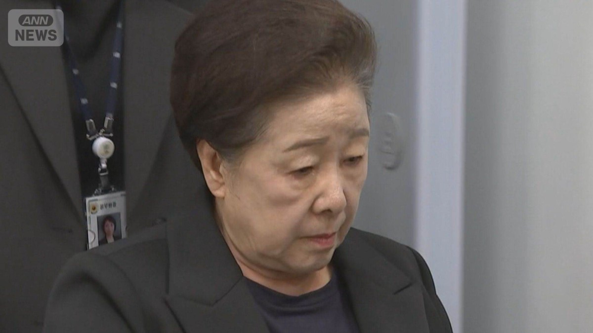 前政権と癒着か 旧統一教会の韓鶴子総裁を起訴 供述拒否の意向 韓国