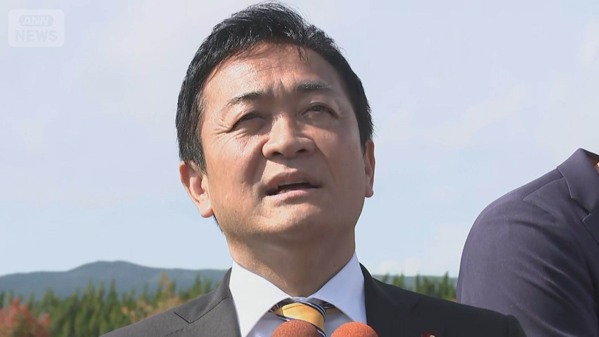 国民玉木氏「今の政策で政権担うの難しい」　総理指名選挙めぐり　立憲に政策転換要求
