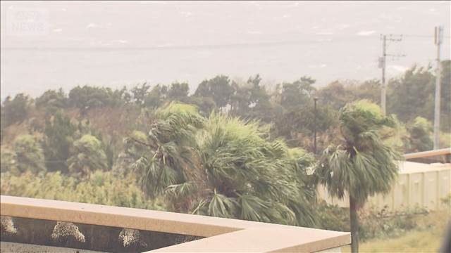 台風“再直撃”伊豆諸島　停電や断水の長期化も