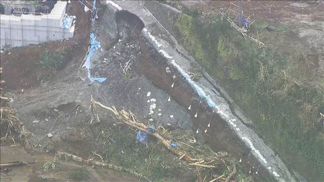 相次ぎ台風直撃　八丈島 復旧作業再開も…　避難住民「再建見通せず」 2025年10月14日(火)