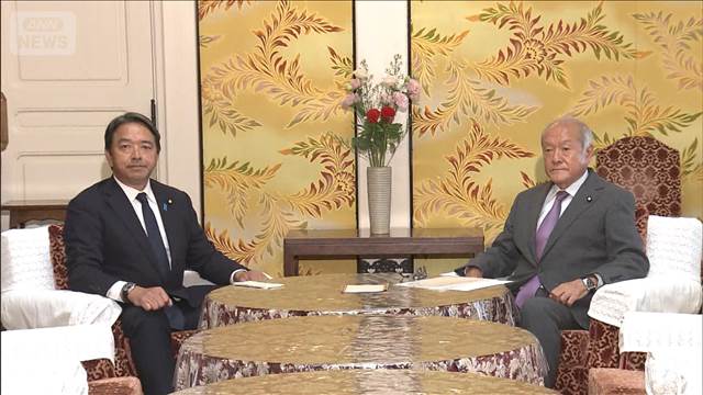 自民・国民の幹事長が会談「政治の安定を取り戻したい」自民・鈴木氏が協力呼びかけ