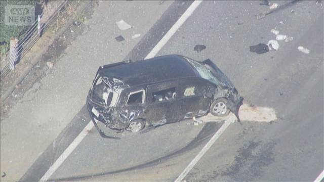 関越道でトラックと乗用車が衝突 1人死亡1人重体 埼玉県・本庄児玉IC付近