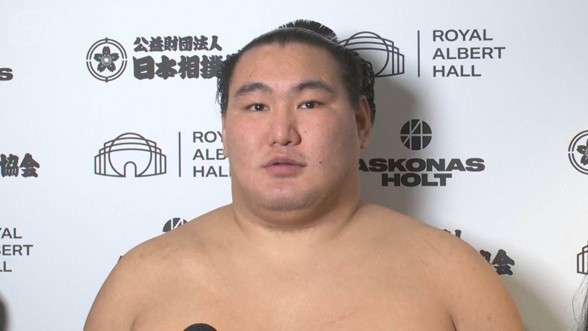 大相撲ロンドン公演　豊昇龍が優勝　会場総立ち「また来てほしい」