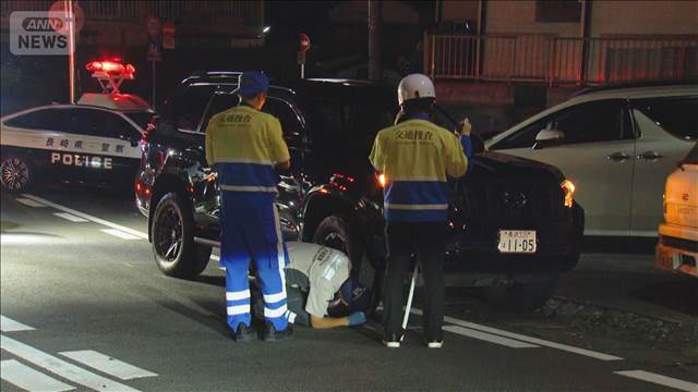 子どもを迎えに行き人はねたか 50歳母親逮捕 男性意識不明 長崎・長与町
