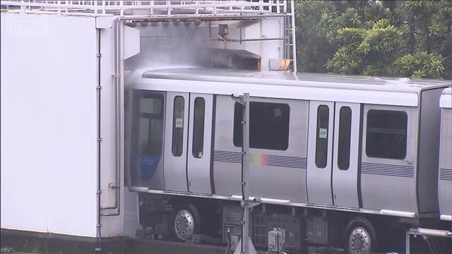乗車しながら洗浄機に…ゆりかもめ 開業30周年で特別体験イベント