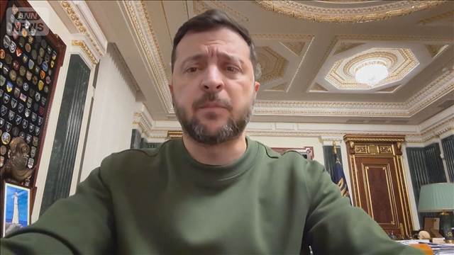 ロシア奥地への攻撃強化を示唆 ゼレンスキー氏「ロシアは大きな代償を支払うだろう」