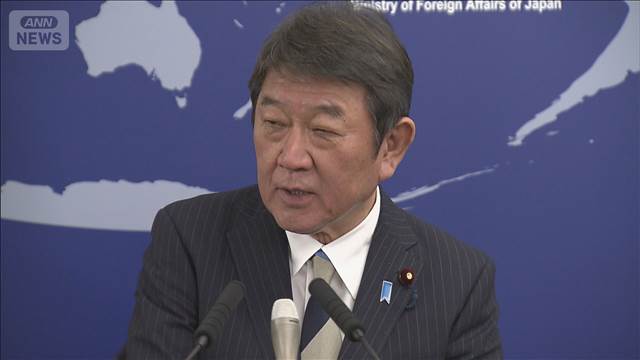 日中外相電話会談 レアアース輸出禁止に強い懸念