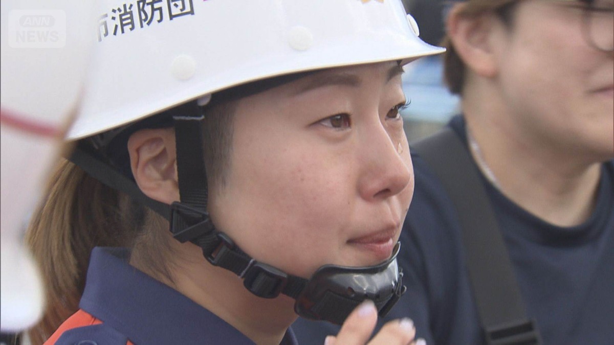 火事多発シーズン目前に奮闘 地域の女性消防団“頂上決戦”
