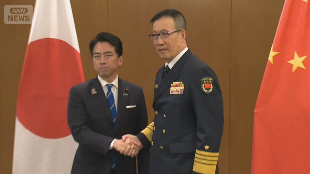 小泉大臣「深刻な懸念伝えた」　初の日中防衛相会談で