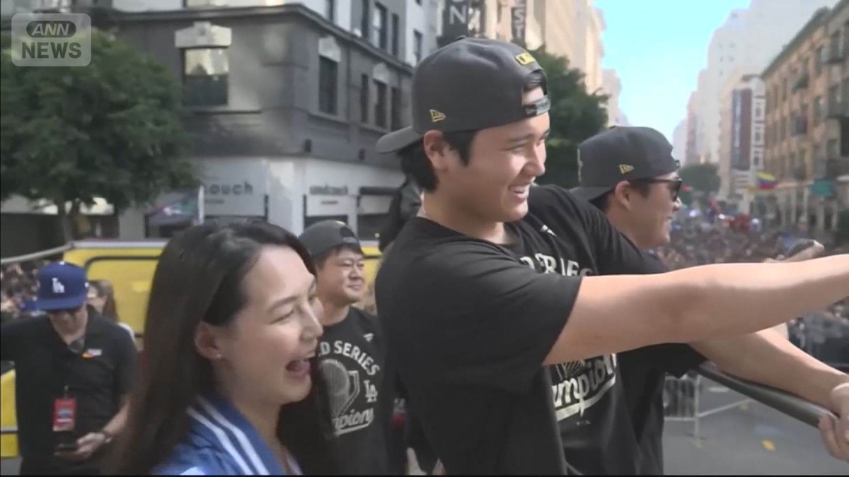 優勝パレード時着用　シャツM キャップ　ドジャース MS】大谷選手パレード着用！2024年ワールドシリーズ 優勝パレード NEW