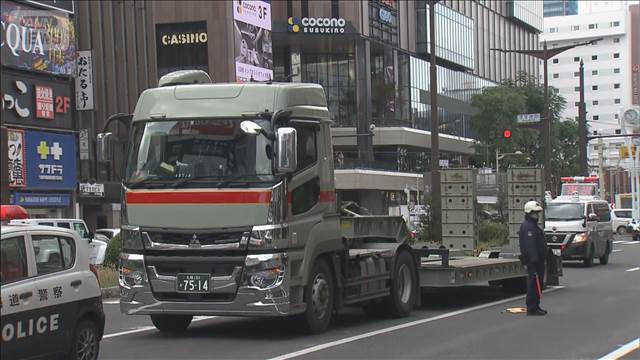 札幌 すすきの交差点で交通事故　ひかれた女性が意識不明の重体