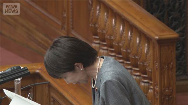 高市総理 “裏金議員”の登用で陳謝 「有為人材に再起の機会を」